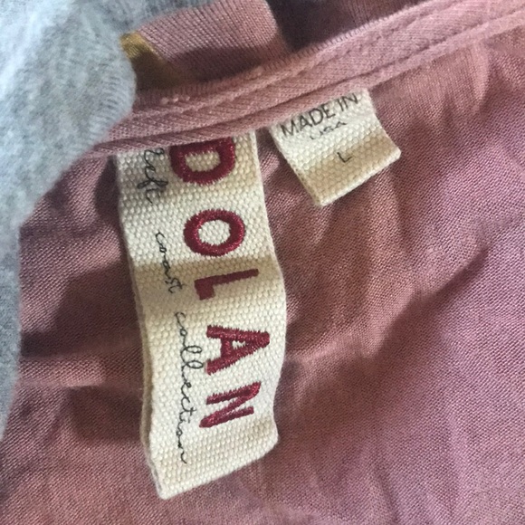 Anthropologie Dolan Left Coast Colorblock Top L - Picture 4 of 5